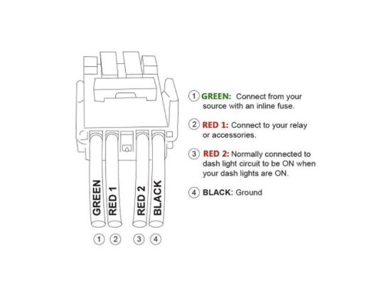 CALI RAISED TOYOTA OEM LIGHT SWITCH 'BUMPER LED - CR2389