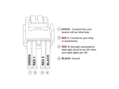 CALI RAISED TOYOTA OEM LIGHT SWITCH 'LIGHT BAR' - CR2394
