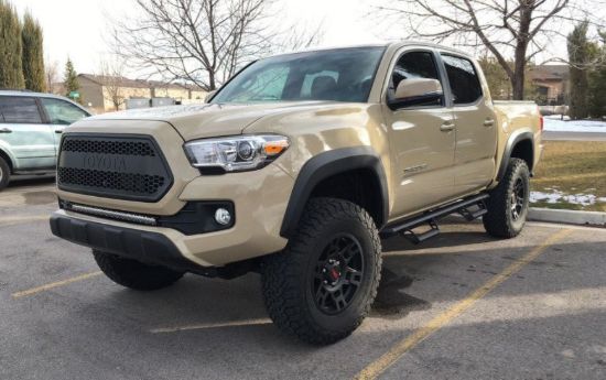 CALI RAISED 2016-2021 TOYOTA TACOMA LOWER BUMPE - CR2846