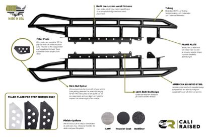 CALI RAISED 2010-2021 TOYOTA 4RUNNER STEP EDITI - CR2892