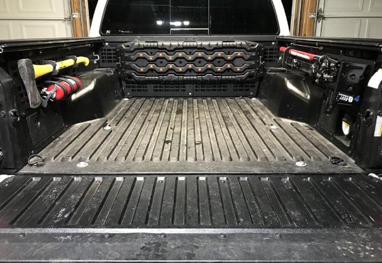 CALI RAISED SIDE BED FULL LENGTH MOLLE SYSTEM ( - CR3118