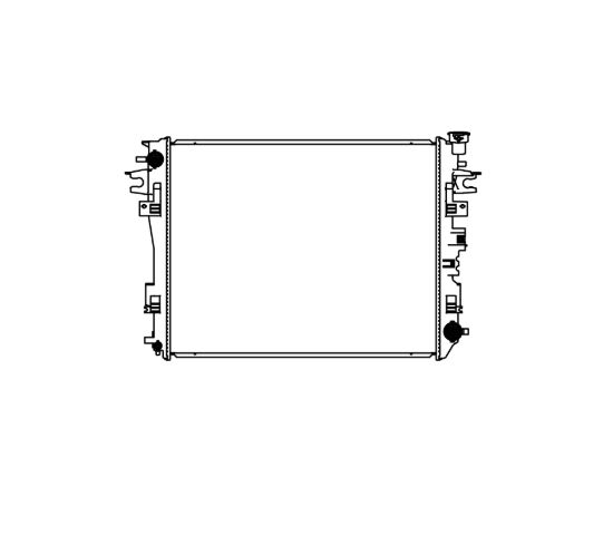 CSF RADIATOR DODGE RAM - 3662