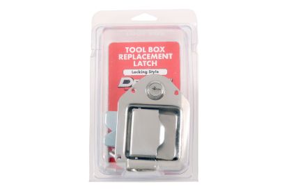 DEE ZEE TOOLBOX REPLACEMENT LOCKING BLACK - DZTBLATCH1