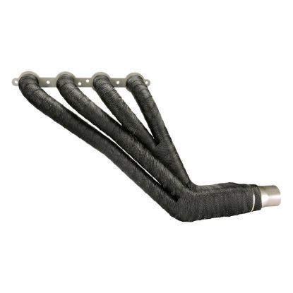DESIGN ENG EXHAUST WRAP-2' X15 FT TITNM BLK - 10005