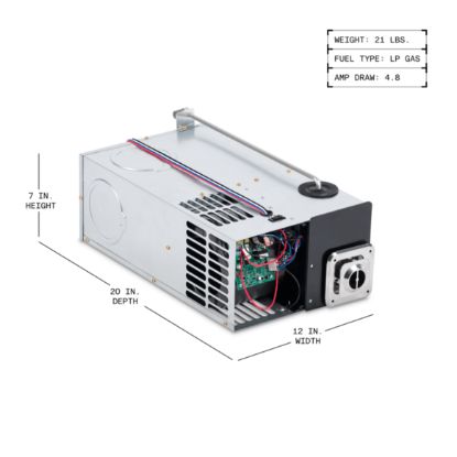 DOMETIC DOMETIC SMALL DOORLESS FURNACE ESSE - 9610008179
