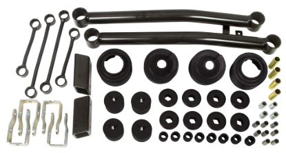 DAYSTAR 2.0'JEEP JL FRT&RR LIFT KT/KVLR INF - KJ09177KV