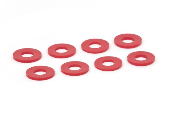 DAYSTAR D-RING WASHERS PAIR RED - KU71074RE