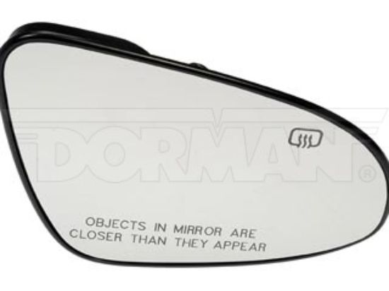 DORMAN PLASTIC BACKED MIRROR GLASS - 57112