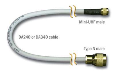 DIGITAL ANTN 75' DA340 CBLE W/MIN UHF&TYP N MAL - 34075NM