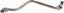 DORMAN EXHAUST GAS RECIRCULATION TUBE - 598174
