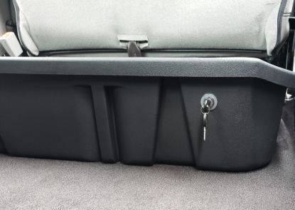 DU HA UNDERSEAT STORAGE UNIT W/LID BLACK - 20116