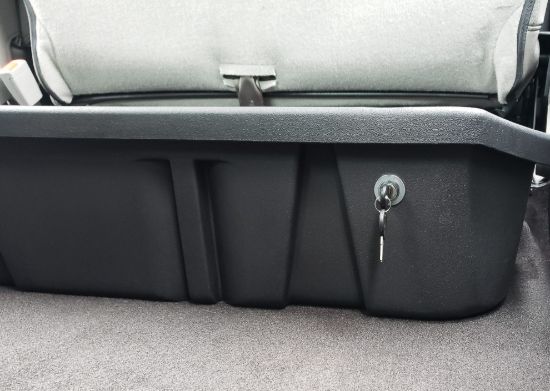 DU HA UNDERSEAT STORAGE UNIT W/LID BLACK - 20116