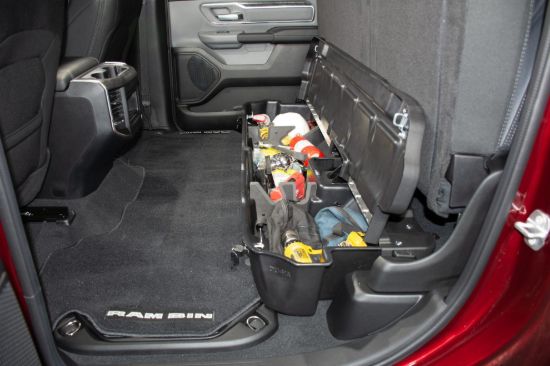 DU HA UNDERSEAT STORAGE UNIT W/LID BLACK - 30120