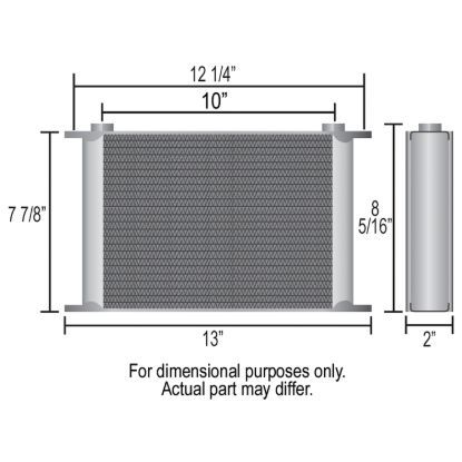 DERALE HP STACK PLATE 25 ROW COO - 52578