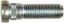 DORMAN WHEEL STUD 7/16-20R 1PC - 6101861