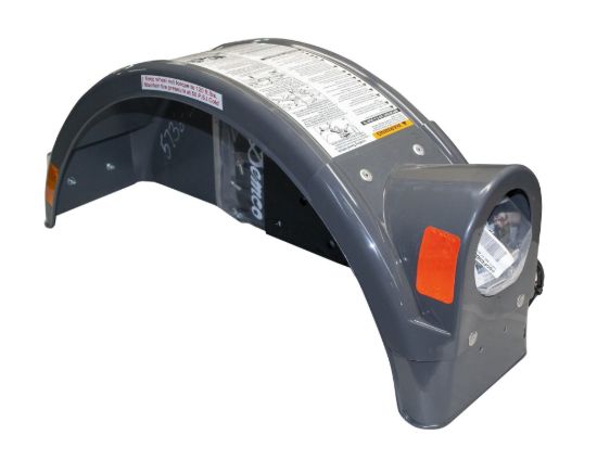DEMCO LEFT KK FENDER ASSY W/LIG - 5736