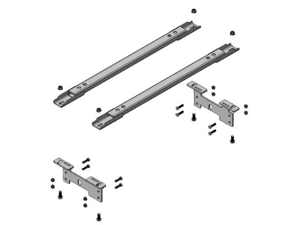 DEMCO FRAME BRACKET KIT F/2020 CHVY/GMC - 8551012