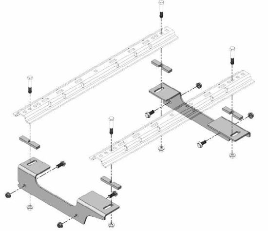 DEMCO FRAME BRACKET KIT - 8552038
