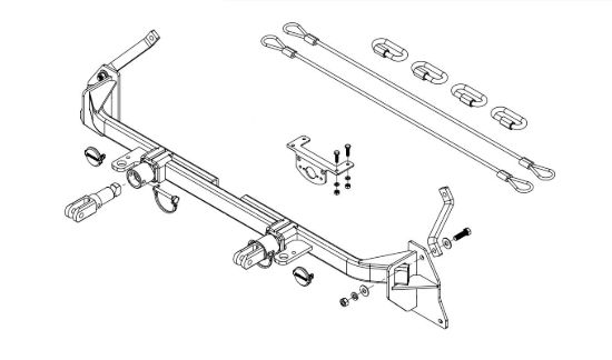DEMCO BASEPLATE F/FORD MAVERICK - 9519360