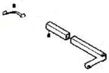 DOMETIC KIT  INNER RAFTER LH 3-4M - 3311770506