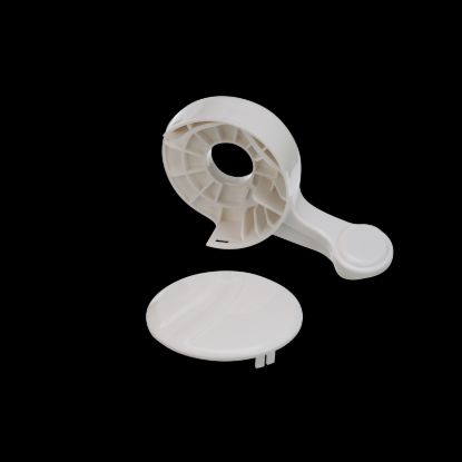 DOMETIC PEDAL & COVER KIT PR WHT - 385311119