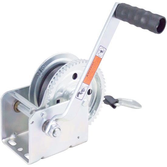 DUTTON 1800 LB PLATED WINCH W/20 FT STRAP - 16624