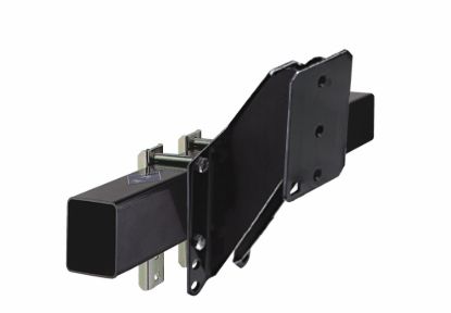 DUTTON SPARE TIRE BRACKET - PAINTED BLACK - 22121