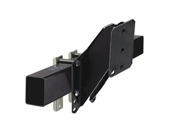 DUTTON SPARE TIRE BRACKET - PAINTED BLACK - 22121