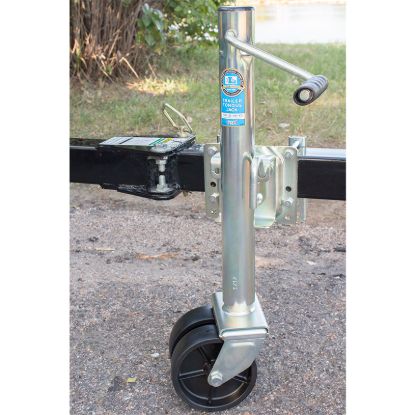 DUTTON 1500 LB DUAL WHEEL SWIVEL JACK - 22580