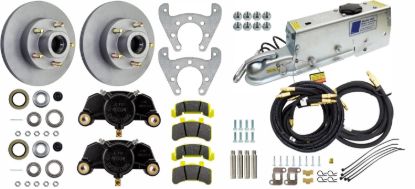 DEXTR MARINE BRAKE KIT 10' VENTED DISC 66 ACT BL - 82405