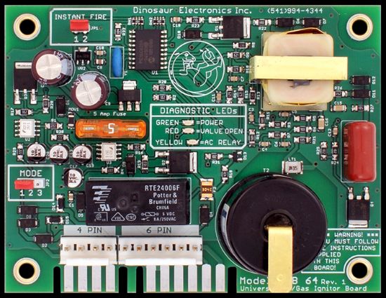 DINOSAUR ELE IGN BOARD ATWOOD GAZ-AC - UIB64