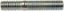 DORMAN STUD DBEND 7/16-14X2-1/2 - 6751071