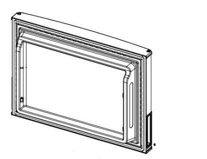 DAVE CARTER NR640153 FREEZER DOOR ASSEMBLY WITH - 50892