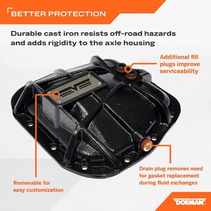 DORMAN NODULAR IRON DIFFERENTIAL COVER ASS - 697734