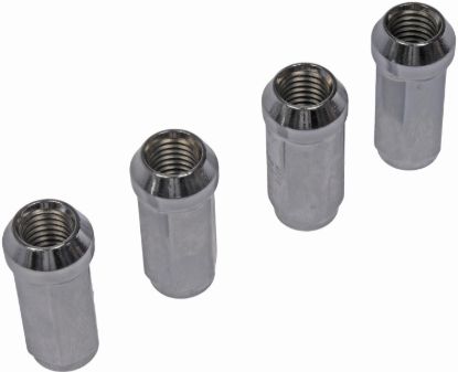 DORMAN CHROME WHEEL NUT 4PK - 7111005