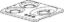 DOMETIC TOP  3-BURNER DROP-IN  WH - 57115
