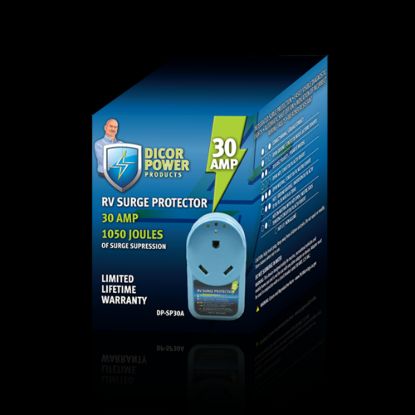 DICOR CORP 30 AMP PLUG RV SURGE PROTECTOR  30 - DPSP30A