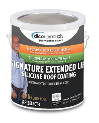 DICOR CORP SIGNATURE ROOF COATING FOR EPDM TAN - RPSELRCT1