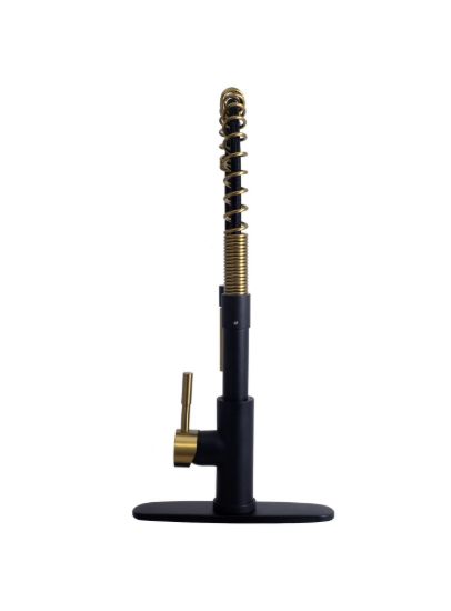 DURA FAUCET STREAMLINE COIL PULL-DOWN RV KITCHE - 504SLKMBRG