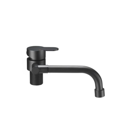 DURA FAUCET FOLDING RV KITCHEN FAUCET - MATTE B - DFMK510HMB
