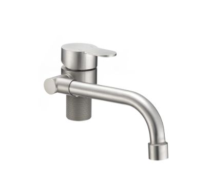 DURA FAUCET FOLDING RV KITCHEN FAUCET - BRUSHED - DFMK510HSN