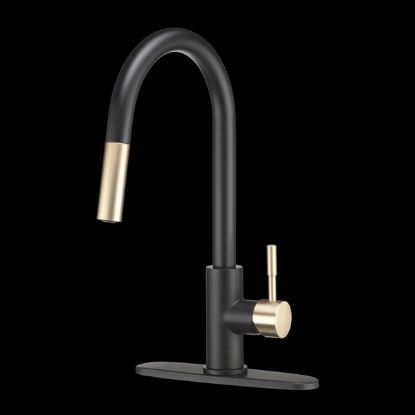 DURA FAUCET PULL-DOWN KITCHEN FAUCET MBMG - DFMK530SLK