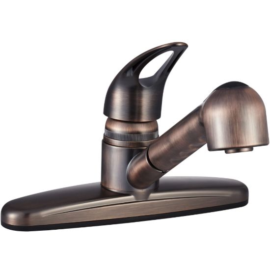 DURA FAUCET PLASTIC PULL-OUT RV KITCH - DFPK100ORB