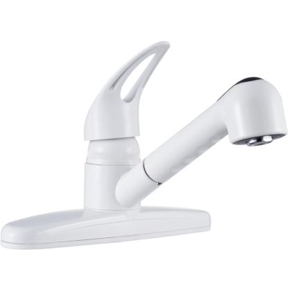 DURA FAUCET NON-METALLIC PULL-OUT RV - DFPK100WT