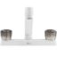 DURA FAUCET TWO     W/SMOKED  SWHITE - DFPK600SWT