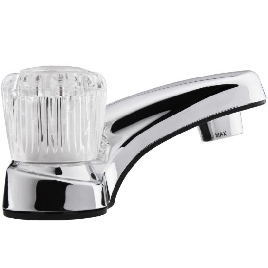 DURA FAUCET LAV  W/CRYSTAL  SCRM POL - DFPL700ACP