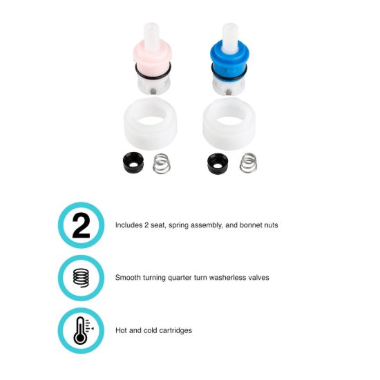 DURA FAUCET CARTRIDGE REPLACEMENT KIT - DFRK200