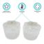 DURA FAUCET CRYSTAL ACRYLIC KNOBS - DFRKA