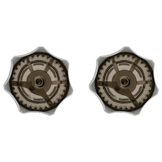 DURA FAUCET SMOKED ACRYLIC KNOBS - DFRKS