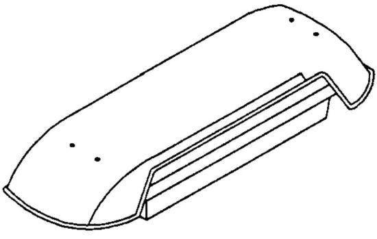 DOMETIC BULK PK CAP ROOF VENT BLK (20) - 9108556692